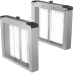 Torniquetes Quick Pass Carril de 65 cms (25.6 in) / Reconocimiento Facial y Lectores de Tarjeta Incluidos / Aletas de Acrílico Incluidas / Bidireccional / 5,000,000 MCBF / 4 Pares de dToF portada_0S1000-466