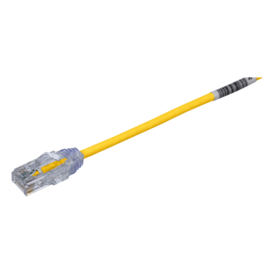Cable de Parcheo UTP / Cat6 / 28AWG Diámetro Reducido / 20 cm (0.66 ft) / CM/LSZH / PoE IEEE 802.3bt