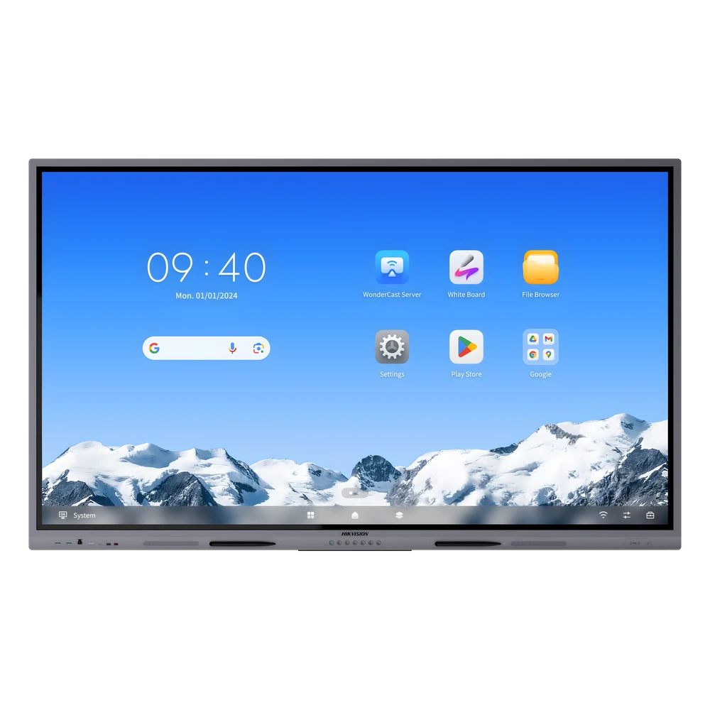 portada_0S1000-486 Pantalla Interactiva Touch / 65 Pulgadas / 4K UHD / Android EDLA / 50 Puntos Táctiles / 2 ms Respuesta / Bocinas 55 W / 128 GB Almacenamiento DS-D5C65RB/A2L(EDLA) 1