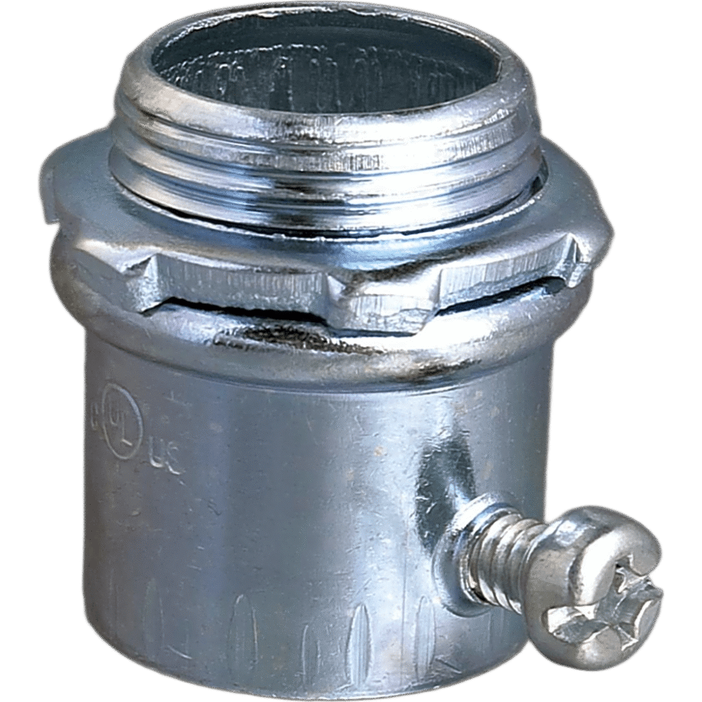 portada_0S1000-488 Conector EMT / 3/4" (19 mm) / Tubo Pared Delgada / Tornillo Americano / Galvanizado / UL Listed PST-ES-502S 1