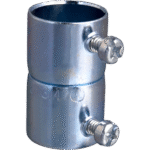 Cople para Tubo EMT / 3/4" (19 mm) / Pared Delgada / Tornillo Tipo Americano / Acero Galvanizado / UL Listed portada_0S1000-489