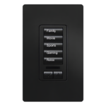 Teclado de Pared Programable / 5 Botones de Escena / Subir-Bajar / Retroiluminado / RF Clear Connect / Alcance 9 m (29.5 ft) / Control de Iluminación y Cortinas portada_0S1000-526