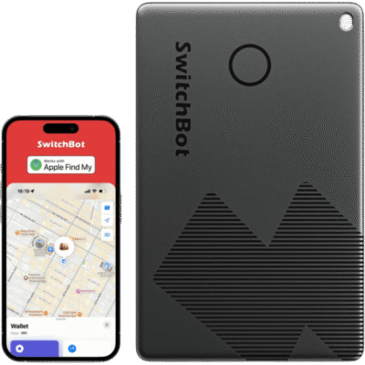 Localizador de Billetera / Compatible Apple Find My / Bluetooth BLE / NFC 13.56 MHz / IP67 / Batería 540 mAh / 3 Años Autonomía / 85 x 54 x 2.5 mm (3.3 x 2.1 x 0.1 in)