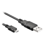 Cable Split USB-A a Micro USB / Conector DC 2.5 mm / 1.2 m (3.9 ft) / Comunicación y Alimentación / Compatible Controladores XN portada_0S1000-6