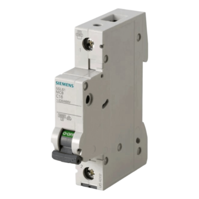 Interruptor magnetotérmico / 1 polo / 4 A / 6 kA / Curva C / Montaje DIN