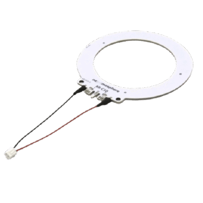 Antena RFID Circular / 13.56 MHz / 4 Tags Simultáneos / 100 mm / Detección Pick-up y Place-down / Bajo Vidrio y Madera