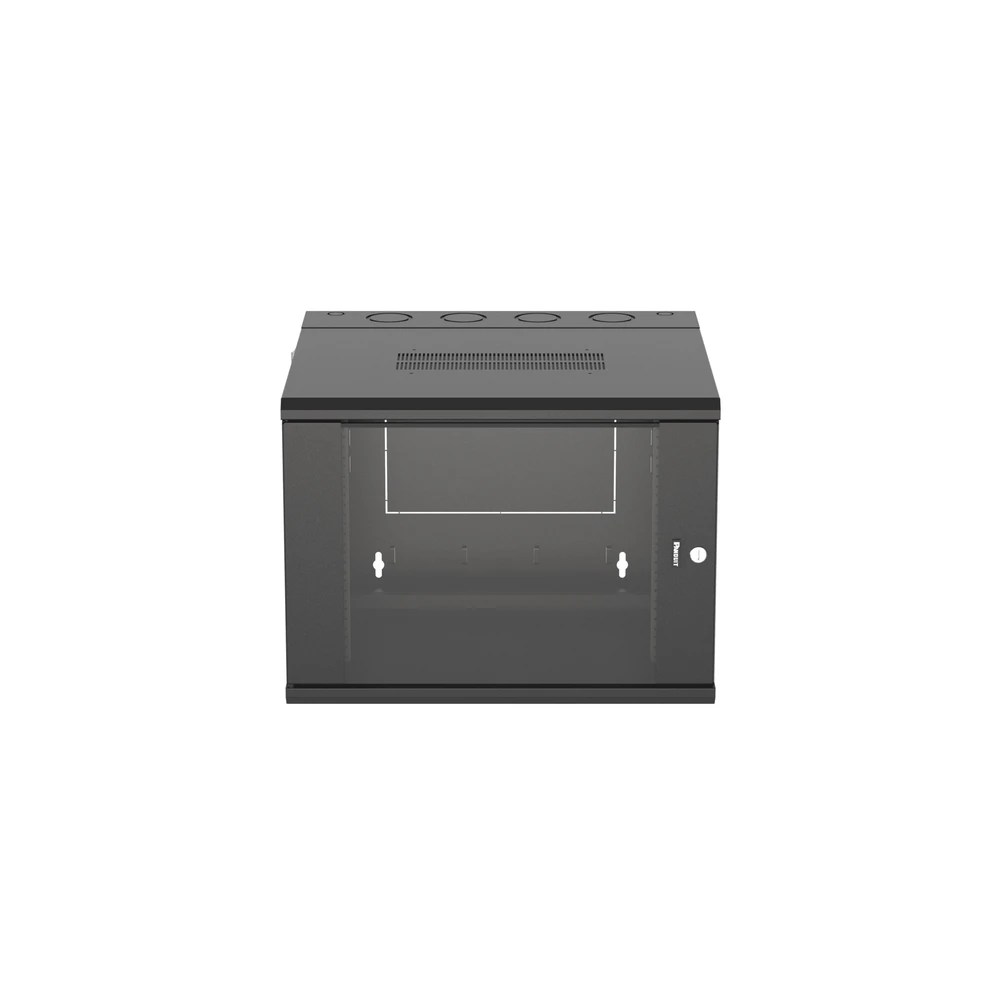 sec_2_0S1000-23 Gabinete de Montaje en Pared / 19in / 9 UR / 635mm (2.08ft) Profundidad / Ventana de Seguridad / Negro PZWMC9W 2