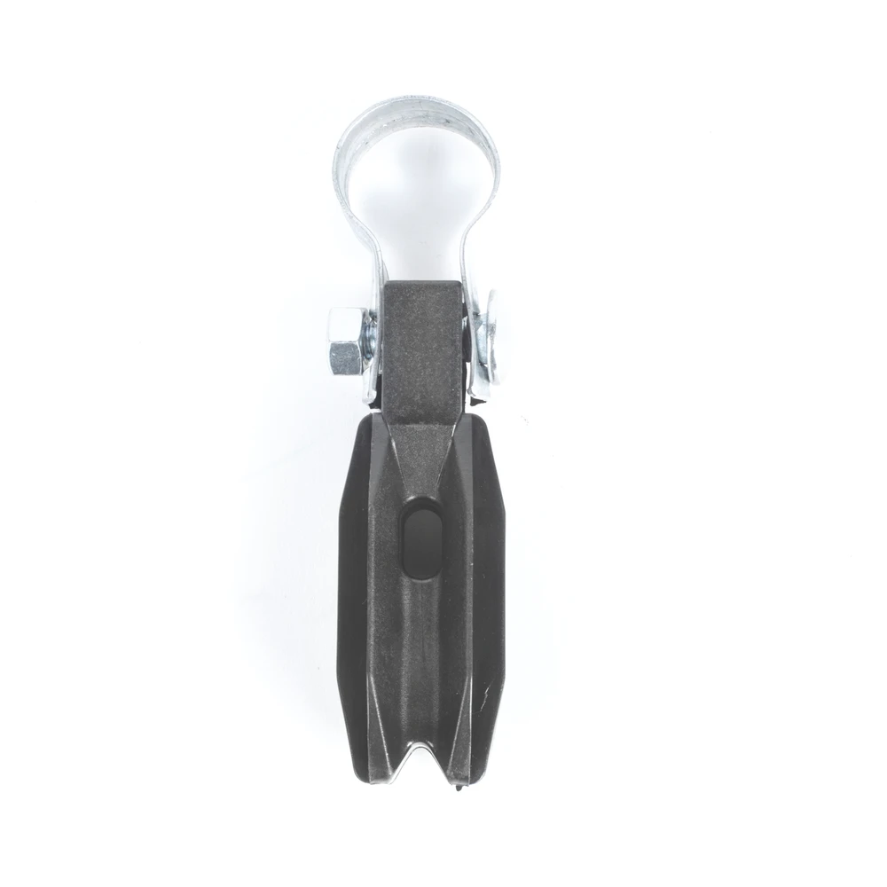 sec_2_0S1000-25 Aislador de Paso o Esquina / 1 Pulgada (25 mm) / Resina Virgen 100% / Anti-Arqueo / Acero Galvanizado / Tubería de Malla Ciclónica SFABRAZADERA1P 2