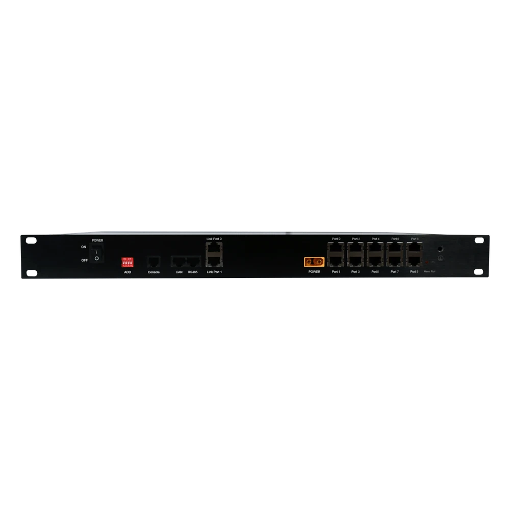 sec_2_0S1000-29 Hub de Administración de Baterías / 48 VDC / 7 Grupos de 8 Baterías / Comunicación CAN / Montaje en Rack 19" / IP20 / -20°C a 60°C (-4°F a 140°F) HUBEBOX48100R 2