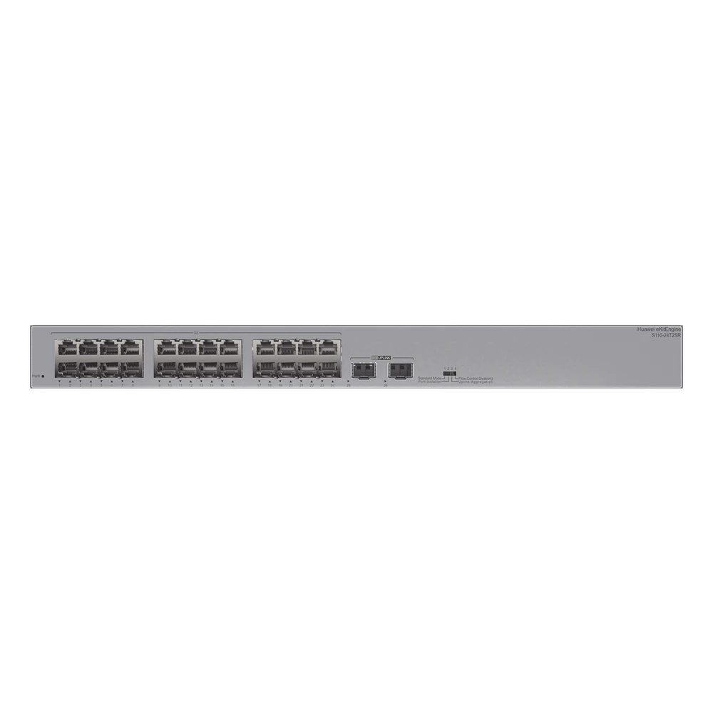 sec_3_0S1000-1 Switch No Administrable / 24 Puertos Gigabit / 2 Puertos SFP Uplink / 52 Gbps / 1U Rack S110-24T2SR 3