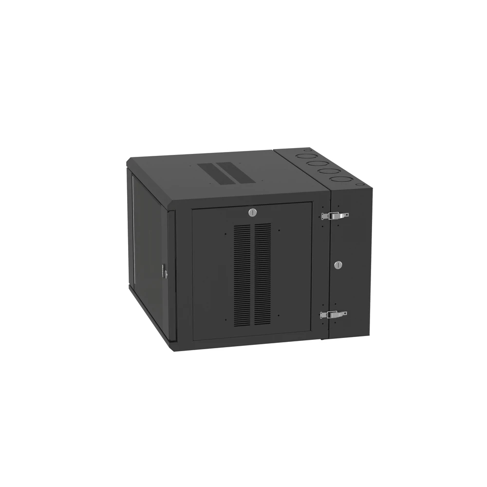 sec_3_0S1000-27 Gabinete de Montaje en Pared / 19in / 9 UR / 635mm (2.08ft) Profundidad / Ventana de Seguridad / Negro PZWMC9W 3