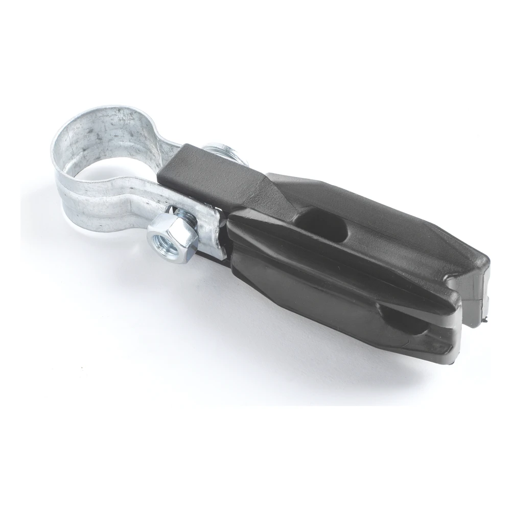 sec_3_0S1000-29 Aislador de Paso o Esquina / 1 Pulgada (25 mm) / Resina Virgen 100% / Anti-Arqueo / Acero Galvanizado / Tubería de Malla Ciclónica SFABRAZADERA1P 3