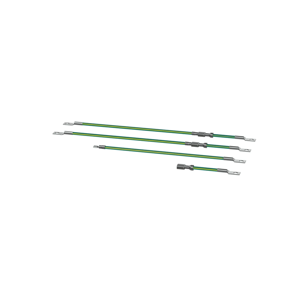 sec_3_0S1000-40 Kit de Conexión a Tierra / Gabinete TrueEdge™ / 2 Jumpers 10 AWG / Cobre / Puerta a Gabinete WMEGK 3