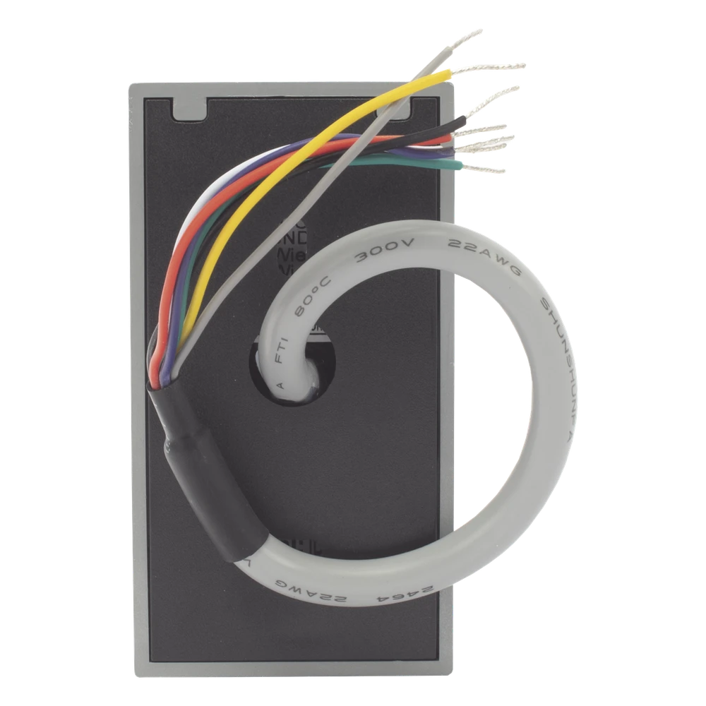sec_4_0S1000-12 Lector de Proximidad EM 125 kHz / Wiegand 26/34 Bits / IP65 / Rango 3.5 cm / -20°C a 65°C / 2.6 x 1.4 x 0.5 pulgadas PROID10-BE 4