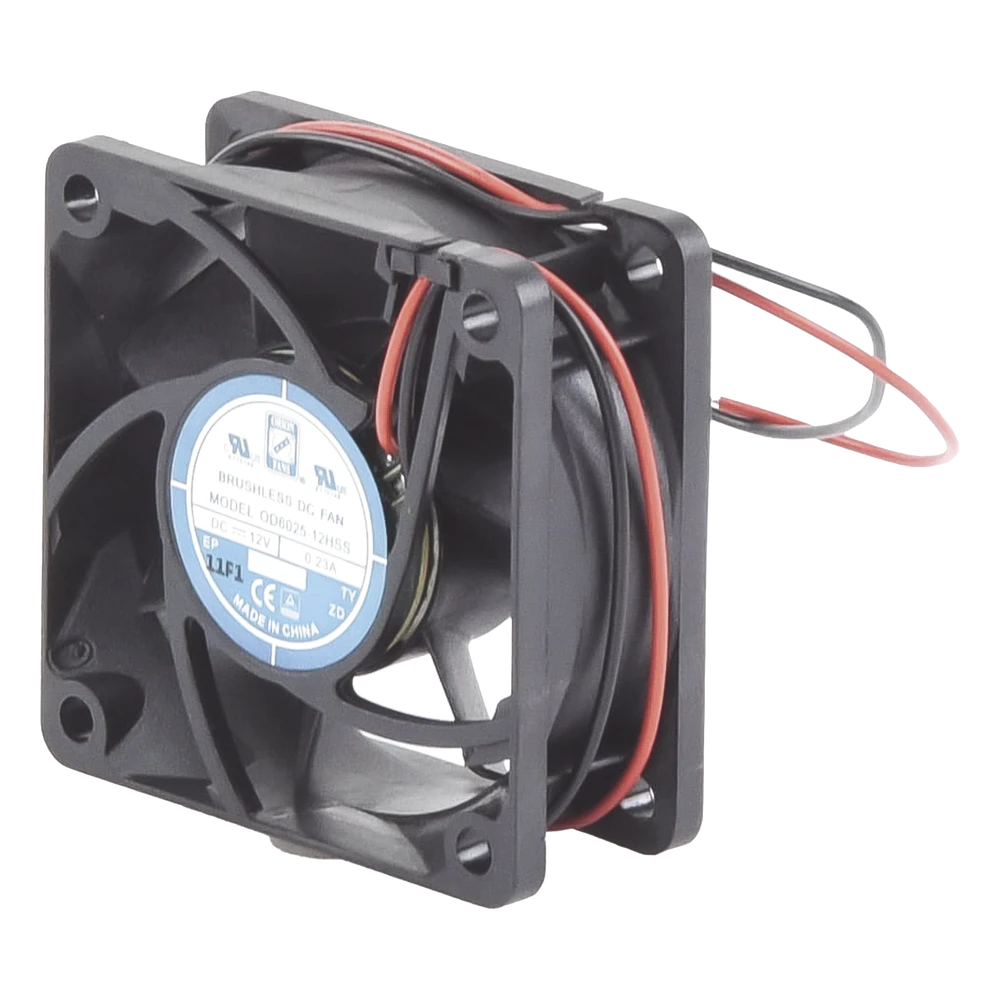 sec_4_0S1000-14 Ventilador Axial Anticondensante / 60 x 60 x 25 mm / 12 Vcc / 4390 RPM / 25.0 CFM / Unión Sellada FAN-602512 2
