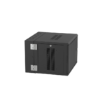 Gabinete de Montaje en Pared / 19in / 9 UR / 635mm (2.08ft) Profundidad / Ventana de Seguridad / Negro sec_4_0S1000-19