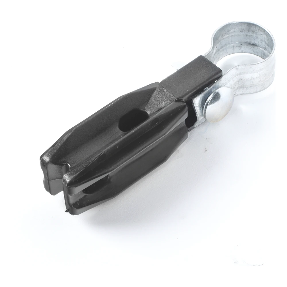 sec_4_0S1000-20 Aislador de Paso o Esquina / 1 Pulgada (25 mm) / Resina Virgen 100% / Anti-Arqueo / Acero Galvanizado / Tubería de Malla Ciclónica SFABRAZADERA1P 4