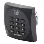 Lector de Proximidad con Teclado / 125 kHz / Wiegand 26 bits / Exterior / 86 x 86 x 20 mm / 120 m (394 pies) máx. sec_5_1S1000-44