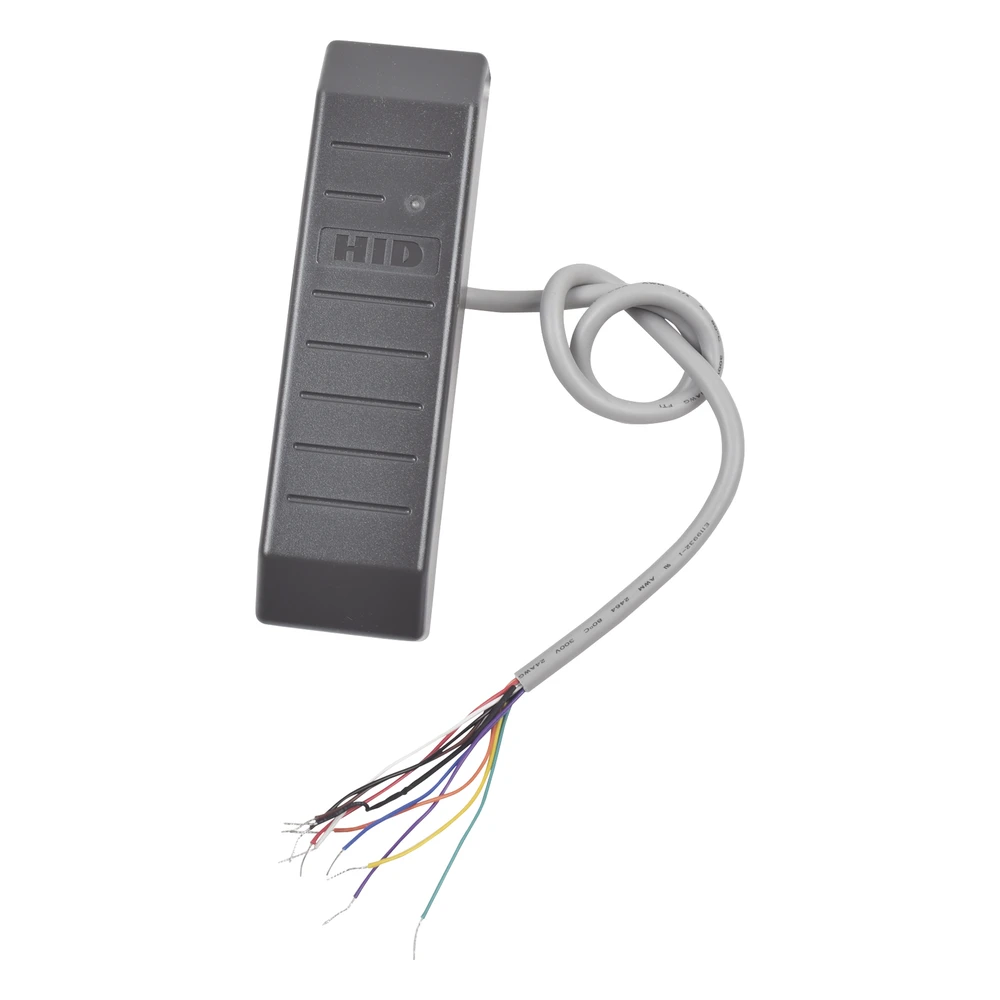 sec_5_1S1000-49 Lector de Proximidad / 125 kHz / Salida Wiegand / Alcance 14 cm (5.5 ft) / LED Multicolor / Uso Interior y Exterior MINIPROX 5
