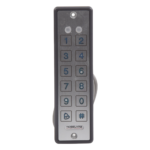 Lector de proximidad con teclado / IP65 / 125 kHz EM-HID / Wiegand 26 / 9 mm grosor / -30°C a 65°C / 5-16 VDC sec_5_1S1000-64