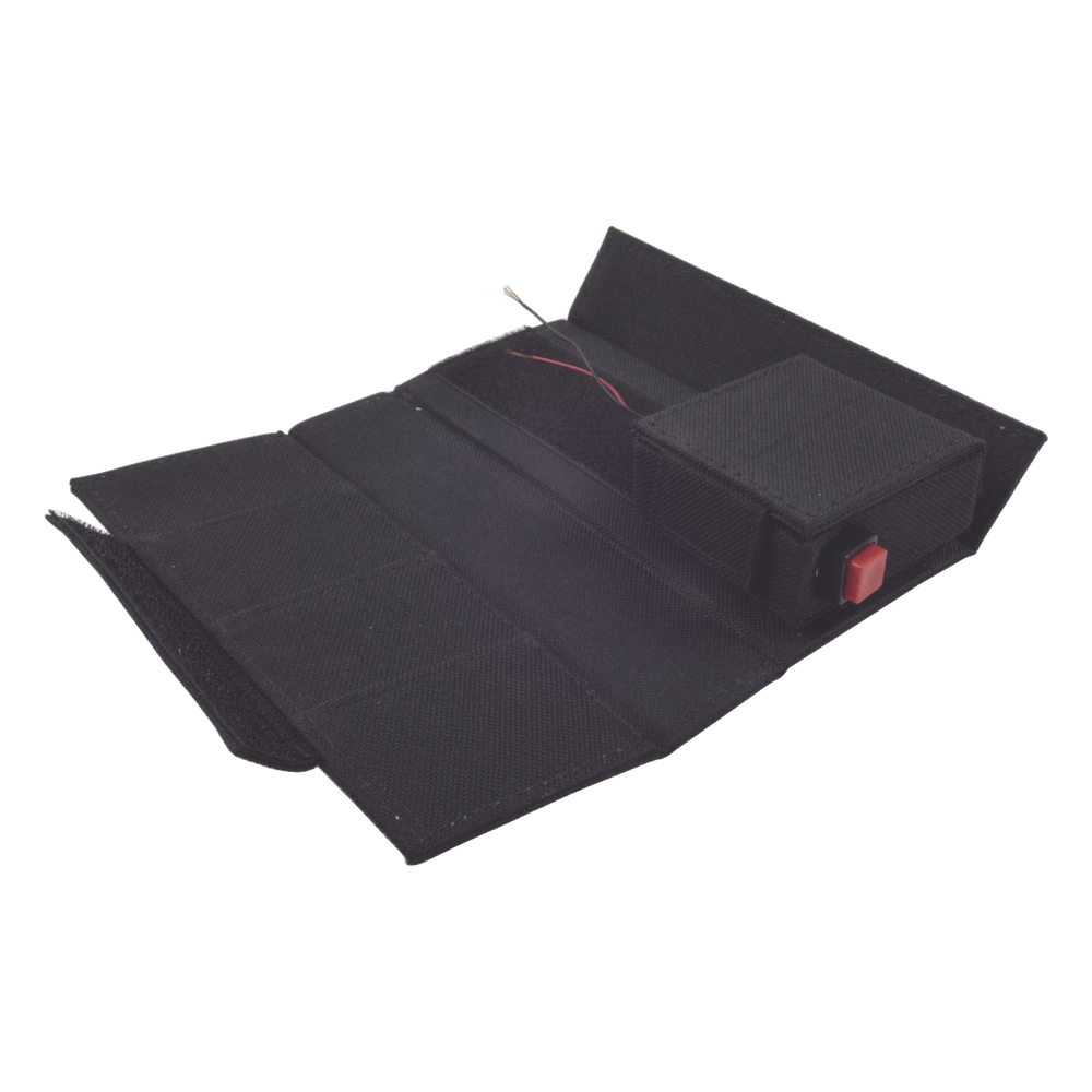 sec_5_1S1000-72 Estuche de Transporte / Poliéster con Cartón / 19.6 x 16 cm / 7.7 x 6.3 in / Compartimento Pila 9V / Cierre Velcro ESTUCHE-HID 2