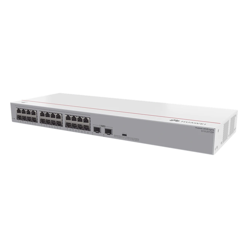sec_5_1S1000 Switch No Administrable / 24 Puertos Gigabit / 2 Puertos SFP Uplink / 52 Gbps / 1U Rack S110-24T2SR 5