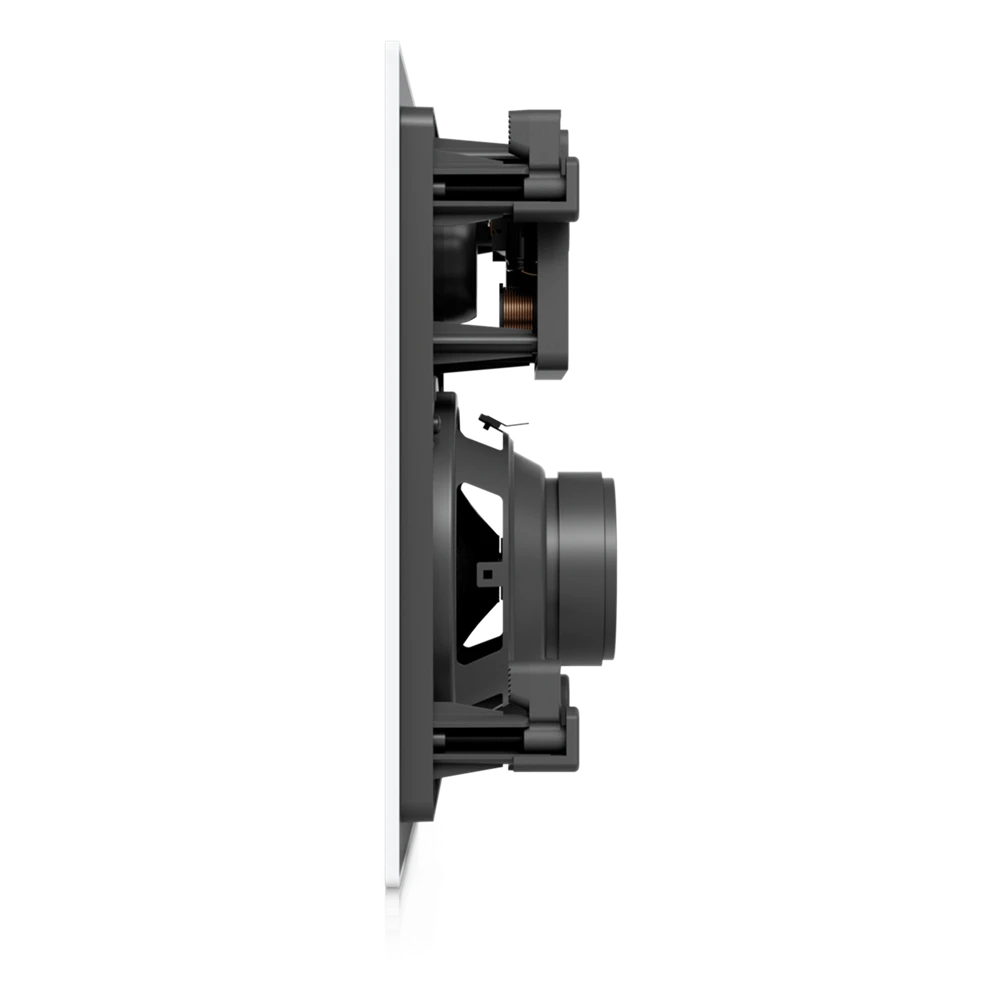 sec_5_2S1000-6 Altavoz Empotrable de Pared / Woofer 6.5" / Tweeter 1" Pivote ±15° / 130W 8 Ohms / Cobertura Simétrica Axial 90° / NDAA Compliant UACC-IN-WALL-SPEAKER 3