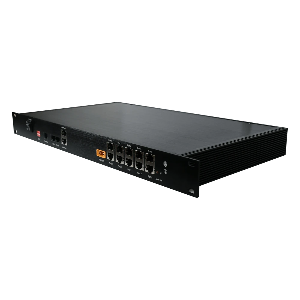 sec_5_2S1000-64 Hub de Administración de Baterías / 48 VDC / 7 Grupos de 8 Baterías / Comunicación CAN / Montaje en Rack 19" / IP20 / -20°C a 60°C (-4°F a 140°F) HUBEBOX48100R 7