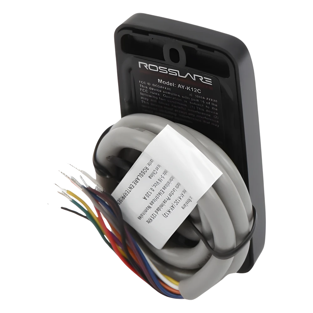 sec_5_3S1000-32 Lectora de proximidad 125 kHz / Wiegand 26 bits / 8 cm alcance / 12 VCC / IP para interior y exterior / 3.14 x 1.57 x 0.50 in AY-K12 4