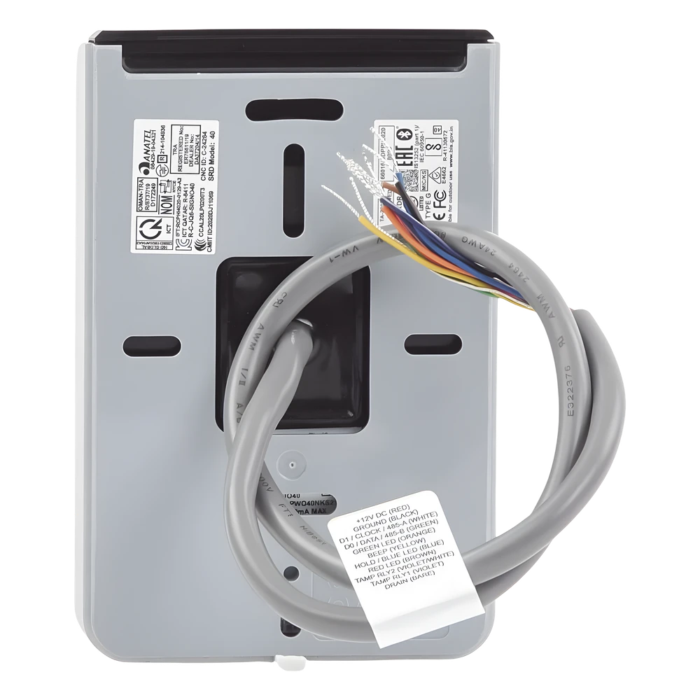 sec_5_3S1000-37 Lector de Control de Acceso / Multitecnología SEOS, iCLASS, MIFARE, HID Proximity / Interfaz Wiegand y RS-485 / Montaje en Marco o Superficie Plana / LED Tricolor y Audio RS40F 4