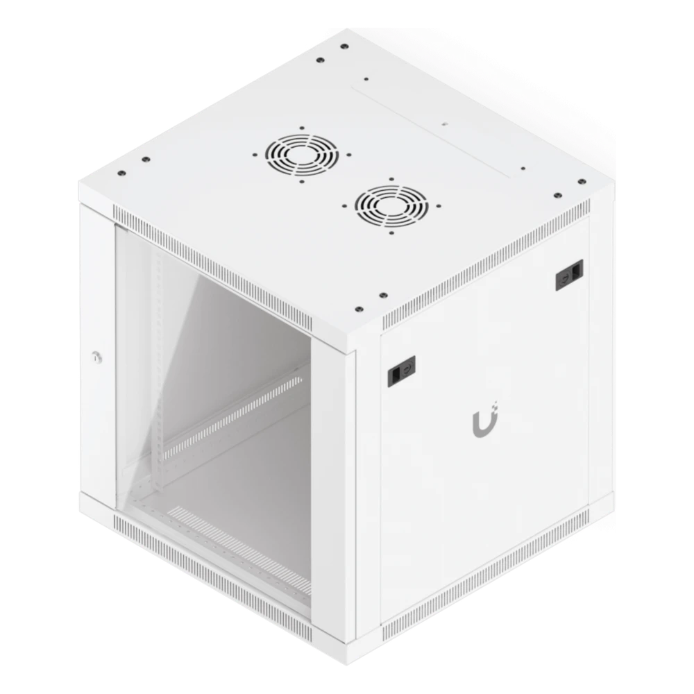 sec_5_4S1000-14 Gabinete Rack 12U / Montaje en Pared / Profundidad 600 mm / Puerta Vidrio Templado / Carga 80 kg (176 lb) / Ventilación Integrada UACC-RACK-12U-WALL-600-G 5