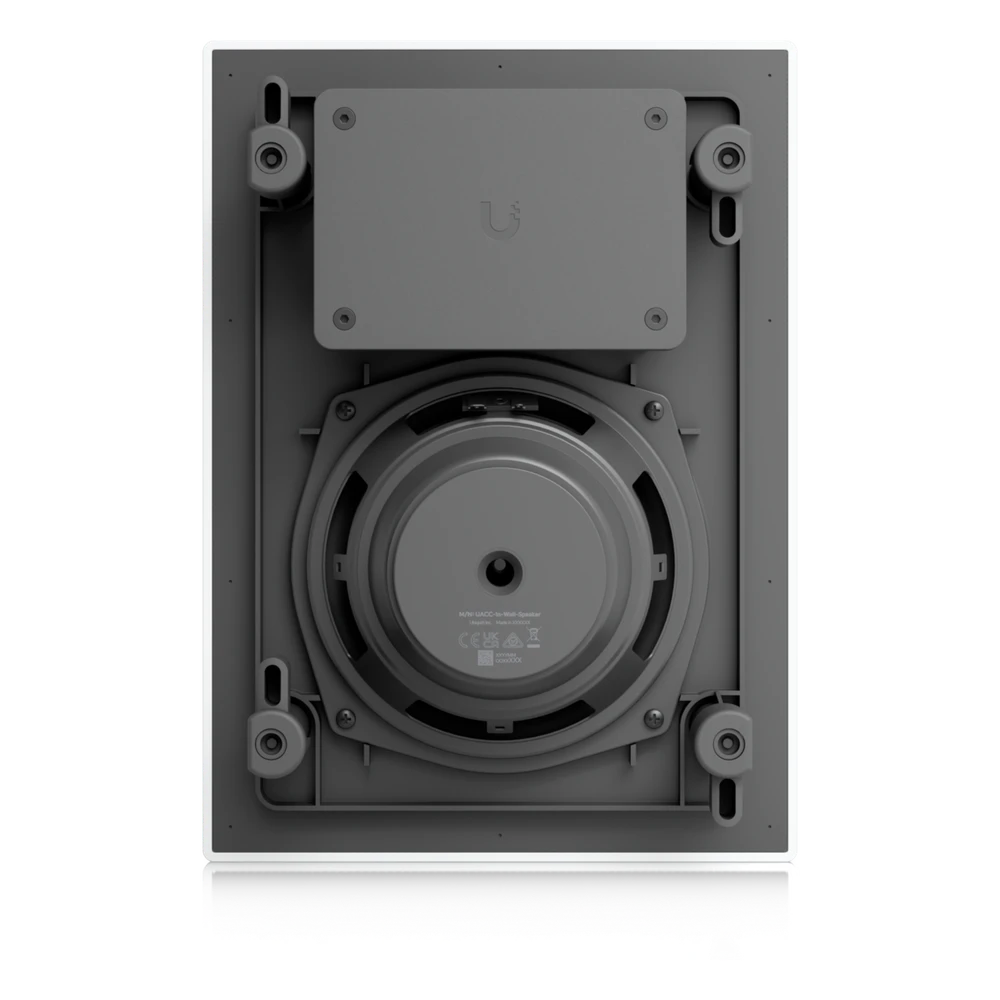 sec_5_4S1000-3 Altavoz Empotrable de Pared / Woofer 6.5" / Tweeter 1" Pivote ±15° / 130W 8 Ohms / Cobertura Simétrica Axial 90° / NDAA Compliant UACC-IN-WALL-SPEAKER 5