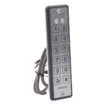 Lector de proximidad con teclado / IP65 / 125 kHz EM-HID / Wiegand 26 / 9 mm grosor / -30°C a 65°C / 5-16 VDC sec_5_4S1000-42