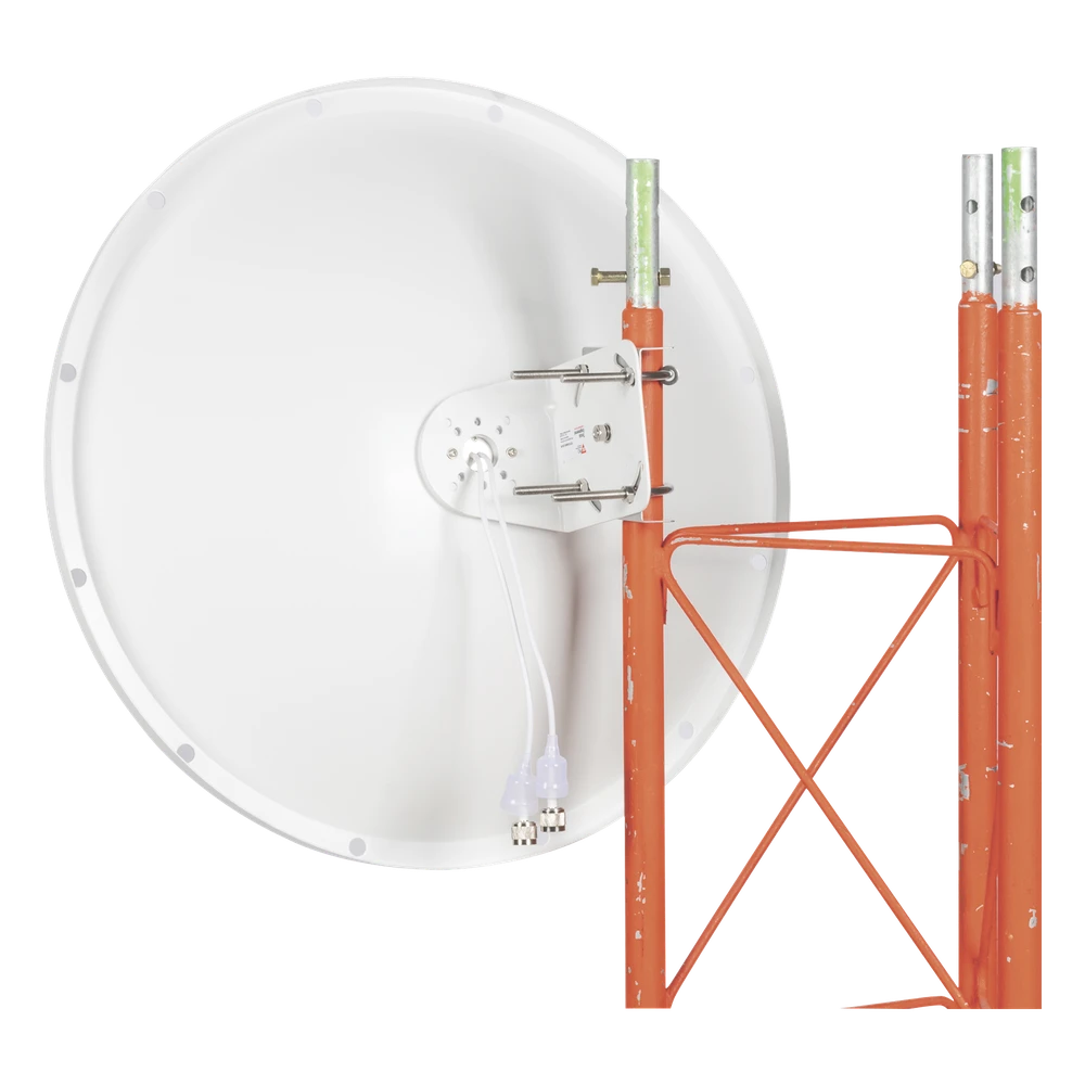 sec_5_4S1000-51 Antena Direccional / Rango Extendido 4.8 - 6.5 GHz / 28 dBi / Haz 7° / Polaridad Dual ±45° y V/H / Resistencia 200 km/h TXP-D4865-28-N 4