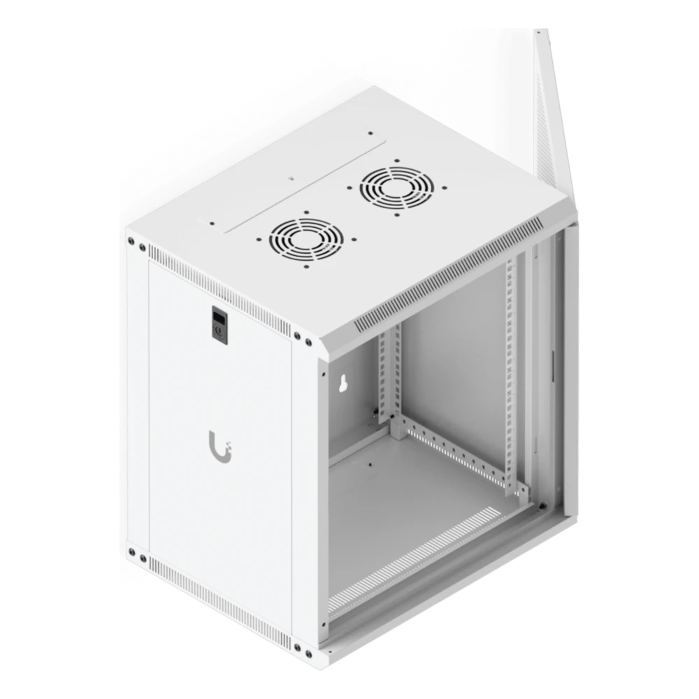 sec_5_5S1000-9 Gabinete Rack 12U / Montaje en Pared / Profundidad 450 mm (17.7") / Puerta Perforada / Ventilación Integrada 50 dB(A) / Paneles con Llave UACC-RACK-12U-WALL-450-P 6